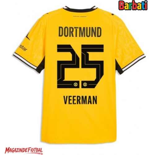 Borussia Dortmund Joey Veerman #25 Tricou Fotbal Replică 2026-27 Barbati Acasa Borussia Dortmund Joey Veerman #25 Tricou Fotbal Replică 2026-27 Barbati Acasa
